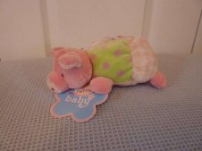 Soft Toy Pig - Babys Rattle - Aurora World Soft Toy Pig - Babys Rattle - Aurora World