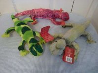 Lizard Toy - Keel Soft Toys - Wild - 35cm - Set 2 of 2
