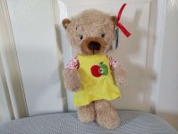 Small Girl Teddy Bear - Anna Club Plush