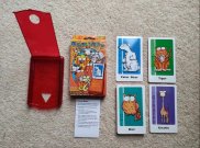 Animal Match Playing Cards - 36 cards in plastic holder