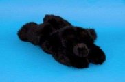Hand Puppet Soft Toy : Black Bear - Dowman - 41 cm