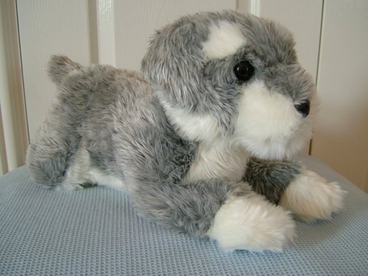 Schnauzer - Nature Babies - Aurora World - 17 inch - Click Image to Close