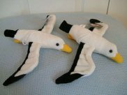 Plush Seagull Toy x 2 - Dowman - Soft Toy