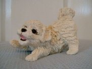 Bichon Frise Ornament / Figurine - Living Stone