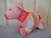 Russ Berrie - Soft Toy Pig - Roundz - Pig - 10 inch