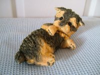 Yorkshire Terrier - Dog Ornament / Figurine - Living Stone