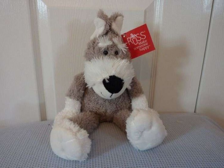 Donkey - Russ Berrie - Flopado - 35cm - Click Image to Close