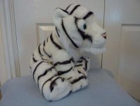 White Tiger - Sitting - Keel Toys - 55cm - Wild