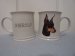Doberman Mug - Raised Face - Ceramic Dog Mug