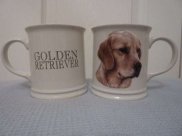 3D Dog Mug - Golden Retriever Mug - Raised Face - 11oz