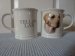 Yellow Labrador Mug - Raised Face - Ceramic Dog Mug - 11oz