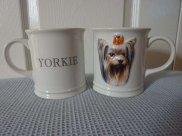 Yorkshire Terrier Mug - 3D Raised Face - Ceramic Dog Mug