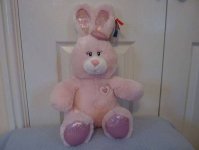 Pink Rabbit Soft Toy - Pink Plush Bunny - Anna Club Plush