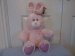 Pink Rabbit Soft Toy - Pink Plush Bunny - Anna Club Plush