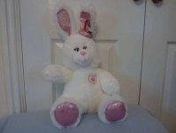 White Soft Toy Rabbit - 32cm - Anna Club Plush