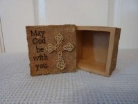 Prayer Box - May God Be with You - Russ Berrie