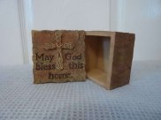 Spiritual Harvest Prayer Box - Bless This Home - Russ Berrie
