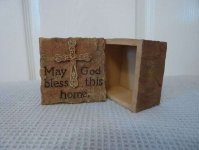 Spiritual Harvest Prayer Box - Bless This Home - Russ Berrie