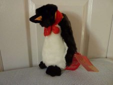 Penguin Plush Toy with Scarf x 2 - Keel Soft Toys - 23cm