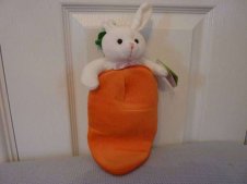 Soft Toy Bunny - Carrot Surprise - Russ Berrie