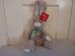 Grey Rabbit Soft Toy - Russ Berrie - Wascals : Medium : 45cm