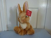 Plush Brown Bunny - Russ Berrie - Medium - 35cm