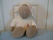 Nici Toys - Jolly Rosa Sheep - 50cm - White - With Flower