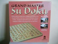 Wooden Grandmaster Soduku Board