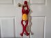 Frog Toy : Hanging Soft Toy Frog (Red) - Dowman - 45cm